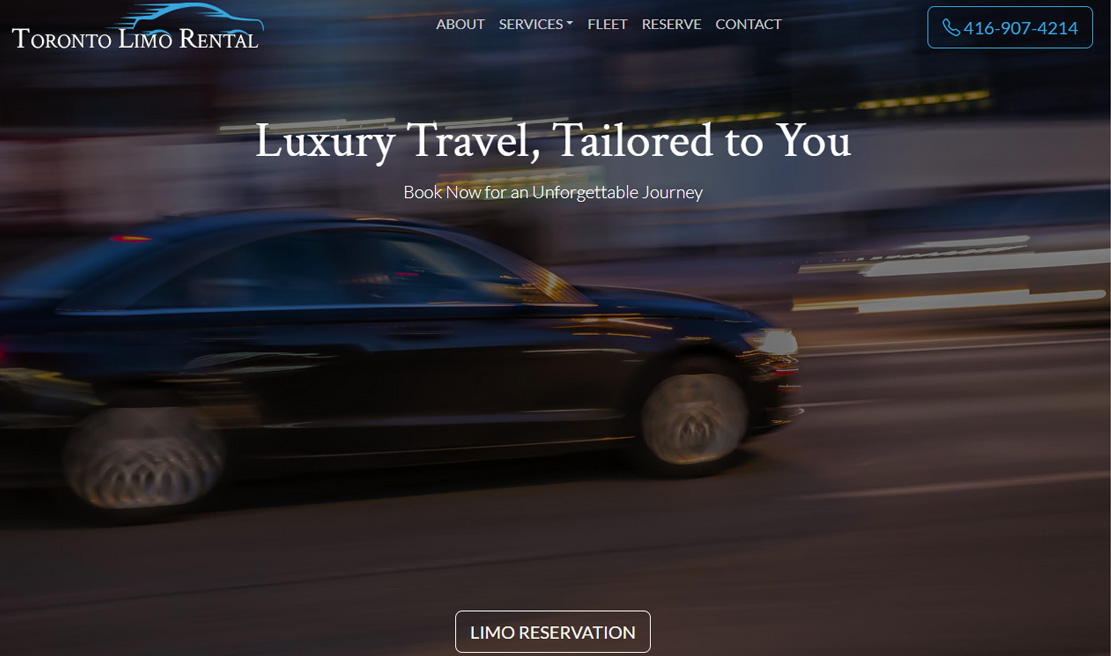 Toronto Limo Rental | Luxury Limousine Services in Toronto
